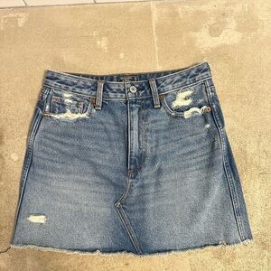 Abercrombie Jean Skirt
